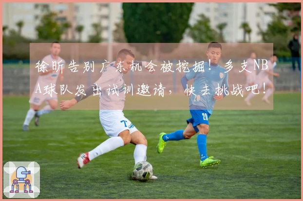 徐昕告别广东机会被挖掘！多支NBA球队发出试训邀请，快去挑战吧！